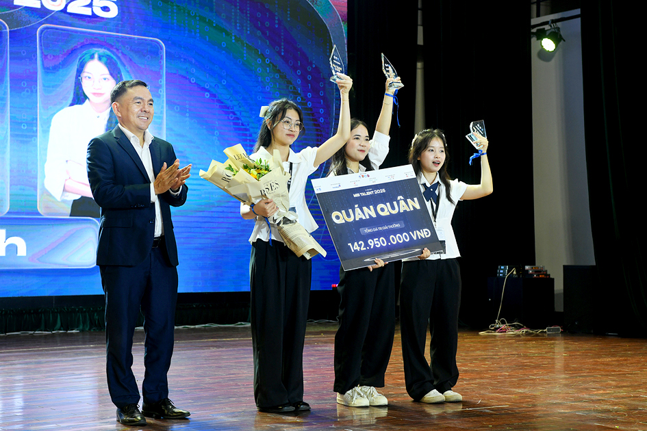 Bùng nổ sáng tạo tại MIS Talent 2025: Thế hệ trẻ làm chủ AI