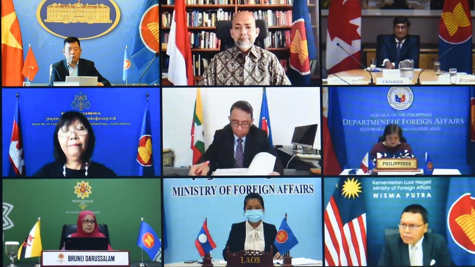 Đối thoại trực tuyến ASEAN-Canada lần thứ 18