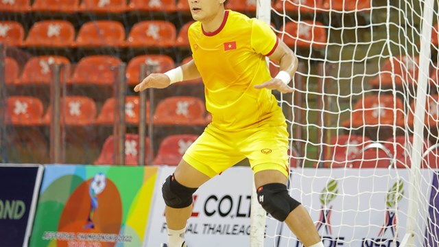 Đội tuyển futsal Việt Nam chia điểm với Myanmar