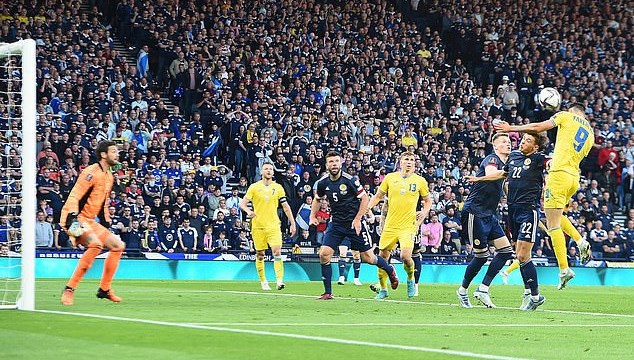 Đội tuyển Ukraine có cơ hội tranh vé dự World Cup 2022