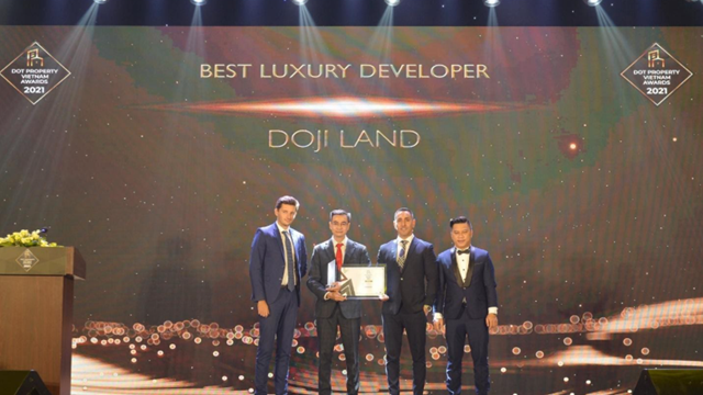 DOJI Land dành 3 Giải thưởng tại Dot Property Vietnam Awards 2021