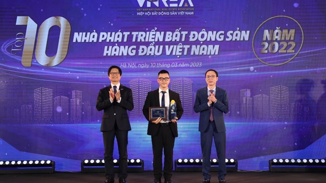 DOJI LAND lọt top 10 nhà phát triển bất động sản hàng đầu Việt Nam 2022