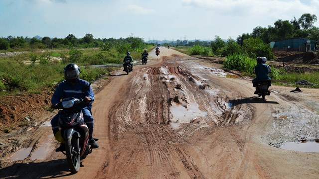 Dự án đường hơn 1.500 tỷ đồng sau 7 năm vẫn dang dở