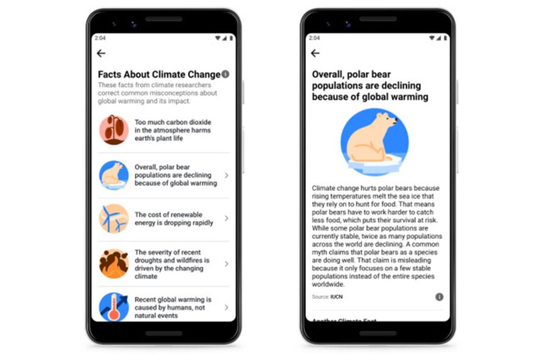 Facebook chỉ ra những lầm tưởng về biến đổi khí hậu