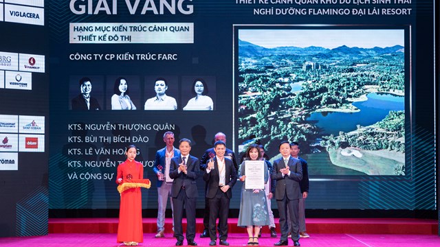 Flamingo vinh dự chiến thắng 3/4 hạng mục lớn tại Giải thưởng Kiến trúc Quốc gia 2023