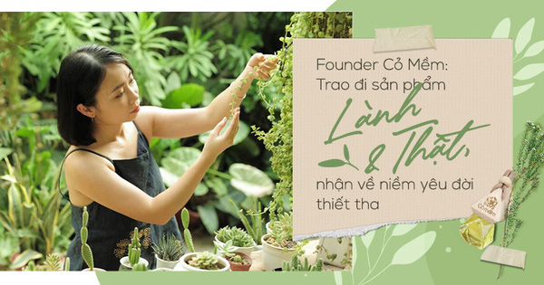 Founder Cỏ Mềm: Trao đi sản phẩm lành và thật, nhận về niềm yêu đời thiết tha 