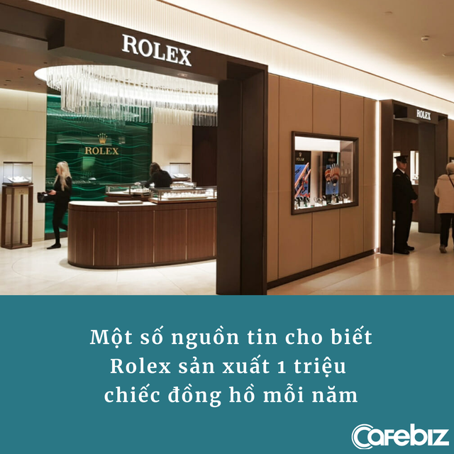 ‘Giả vờ’ thiếu đồng hồ để bán dù sản xuất 1 triệu chiếc/năm: Chiến lược kinh doanh ‘đánh lừa’ người tiêu dùng của Rolex? - Ảnh 1. ‘Giả vờ’ thiếu đồng hồ để bán dù sản xuất 1 triệu chiếc/năm: Chiến lược kinh doanh ‘đánh lừa’ người tiêu dùng của Rolex? - Ảnh 1.