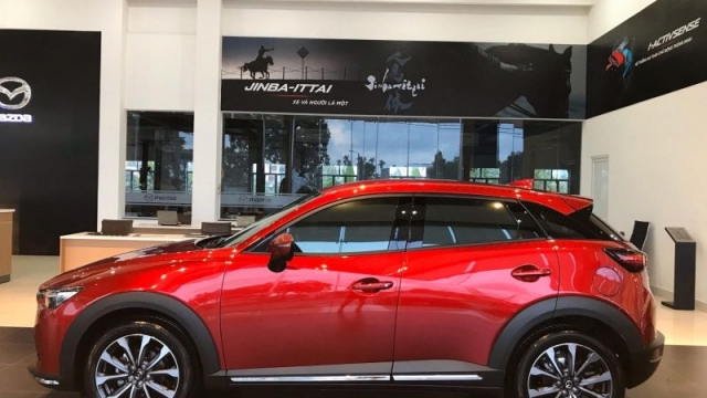 Giá xe Mazda CX-3 1.5 AT 2023 lăn bánh ở mức 579 – 609 triệu đồng tùy từng địa phương