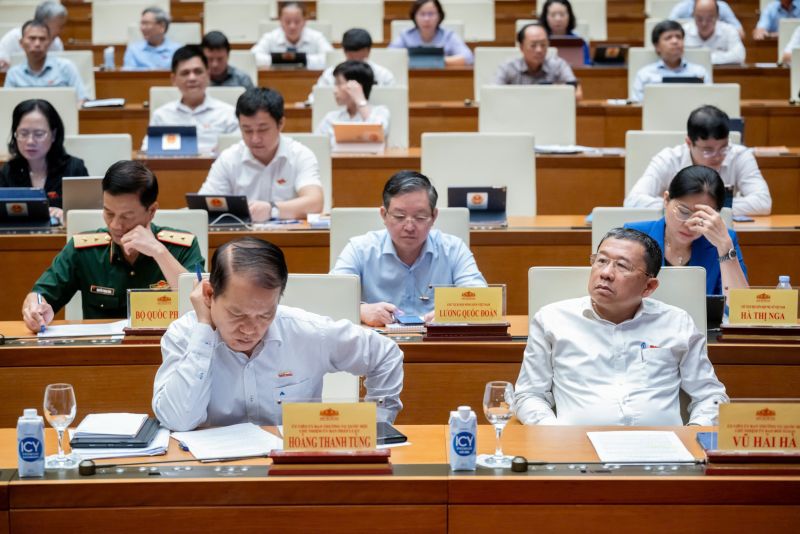 Các đại biểu tại Phiên chất vấn. Ảnh quochoi.vn Các đại biểu tại Phiên chất vấn. Ảnh quochoi.vn