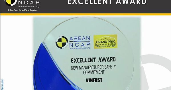 Giải thưởng VinFast mới đạt được từ ASEAN NCAP có ý nghĩa thế nào? 