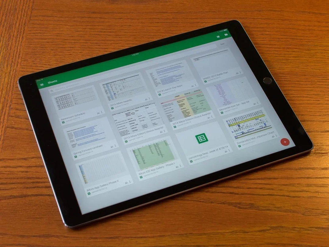 Google Docs, Sheets và Slides trên iOS hỗ trợ chỉnh sửa file Microsoft Office