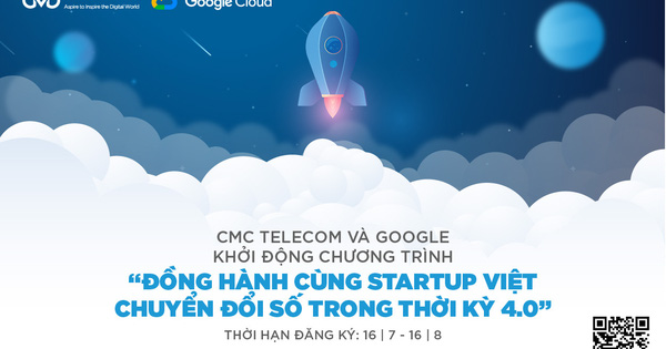 Google và CMC Telecom dành 100.000 USD hỗ trợ startup chuyển đổi số toàn diện 