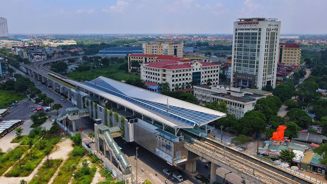 Hà Nội: Đề xuất điều chỉnh chủ trương đầu tư tuyến đường sắt Nam Thăng Long-Trần Hưng Đạo 
