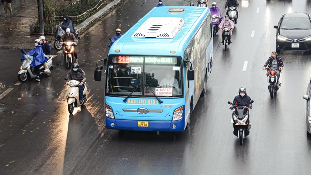 Hà Nội: Hơn 1,5 triệu lượt hành khách đi xe buýt dịp Tết đảm bảo an toàn
