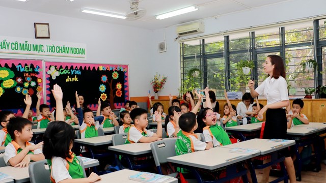 Hà Nội sẽ xét thăng hạng chức danh nghề nghiệp cho giáo viên 