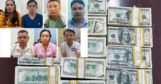 Hà Nội bắt giữ 7 đối tượng trong đường dây mua bán ngoại tệ giả