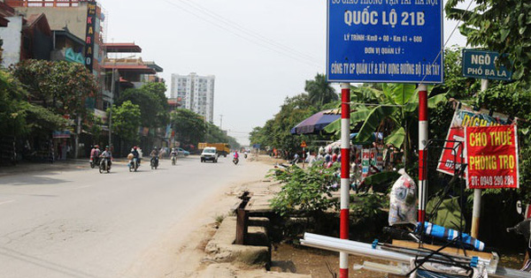 Hà Nội duyệt chỉ giới đường đỏ tuyến quốc lộ 21B, đoạn qua huyện Thanh Oai, Ứng Hòa 