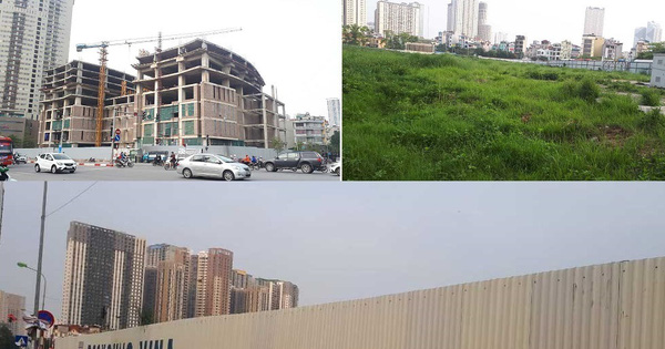 Hà Nội: Những dự án 'om' đất vàng, để cỏ mọc um tùm sau những tấm tôn quây kín