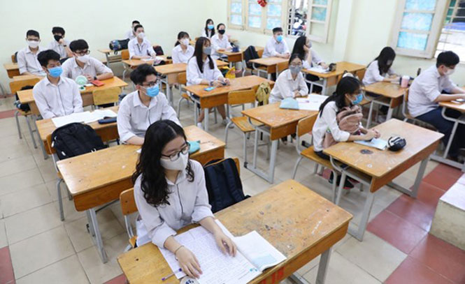 Hà Nội: Tuyển thẳng 21 học sinh diện F0, F1 vào lớp 10