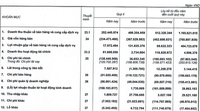 HAGL Agrico (HNG): Nửa đầu năm lỗ ròng 123 tỷ đồng, dư nợ tại Thaco chiếm đến 47% tổng tài sản với 7.359 tỷ đồng - Ảnh 1. HAGL Agrico (HNG): Nửa đầu năm lỗ ròng 123 tỷ đồng, dư nợ tại Thaco chiếm đến 47% tổng tài sản với 7.359 tỷ đồng - Ảnh 1.