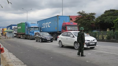 Hải Phòng: Tuyệt đối không để ùn ứ, bảo đảm lưu thông hàng hóa