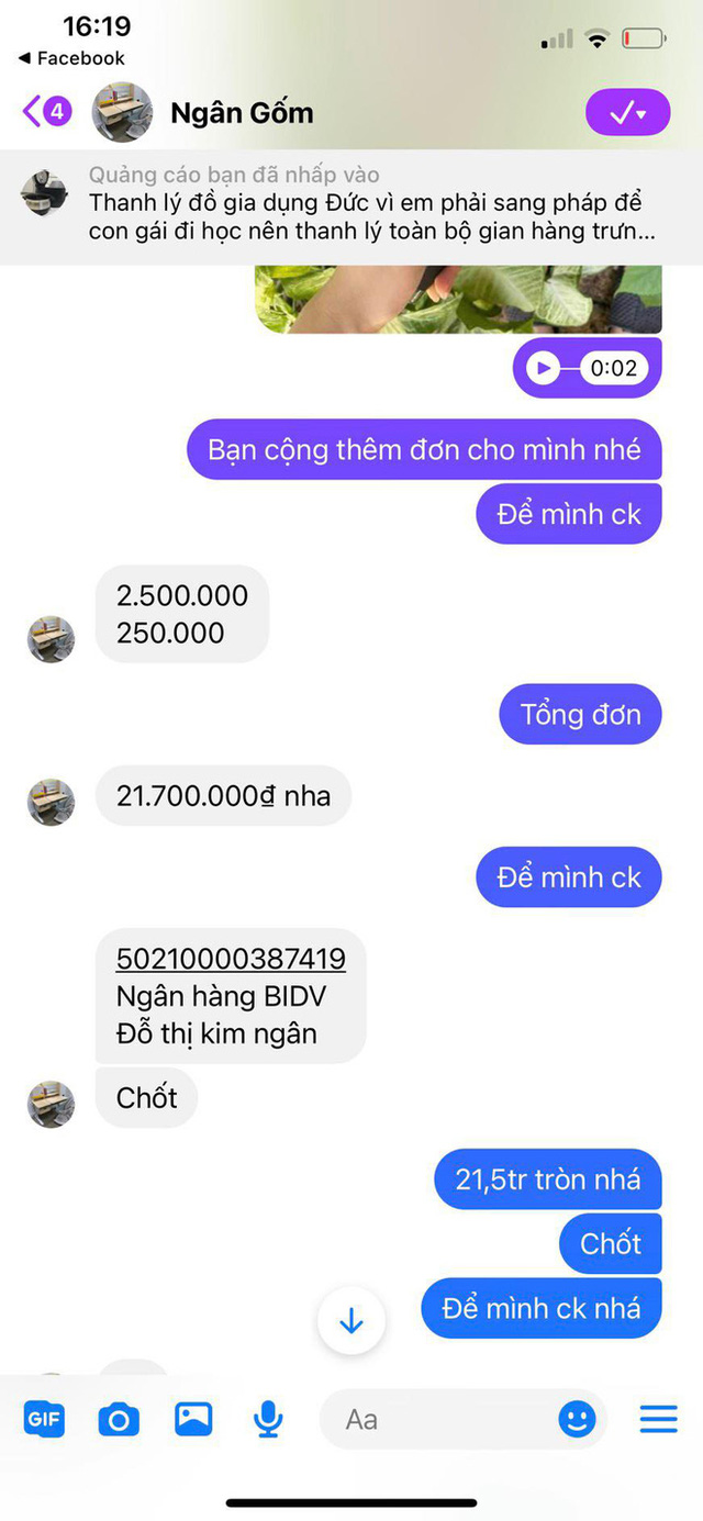 Hàng loạt nạn nhân bức xúc tố cáo chiêu trò lừa đảo tinh vi của nữ đại gia Ngân gốm: Bán hàng kiểu chảnh, hàng hiệu nhưng giá rẻ chỉ bằng 1/2, 1/3 thị trường - Ảnh 12.