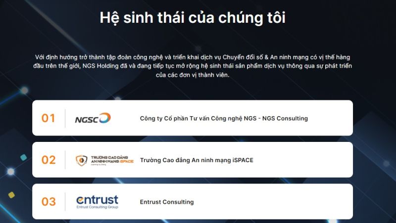 Hệ sinh thái của NGS