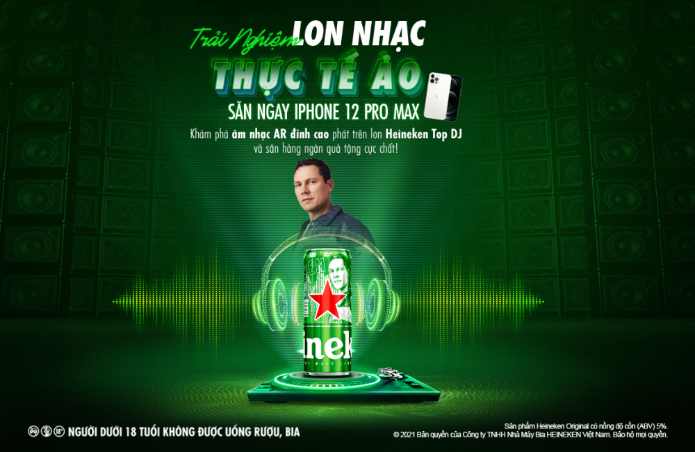 Heineken® x Top DJs mang trải nghiệm âm nhạc điện tử đến người dùng Việt Nam