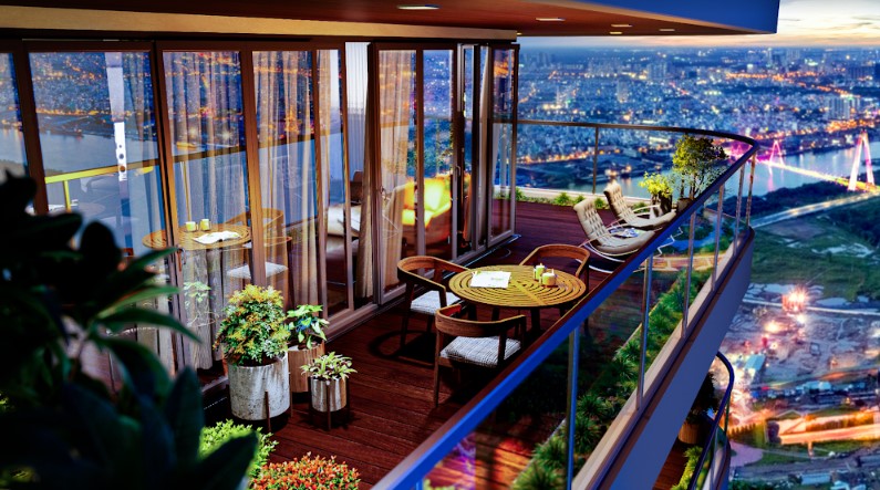 100% căn hộ tại Sunshine Golden River có ban công rộng, sở hữu tầm nhìn “triệu đô”