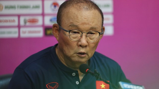 HLV Park Hang Seo hài lòng về các cầu thủ đội tuyển Việt Nam