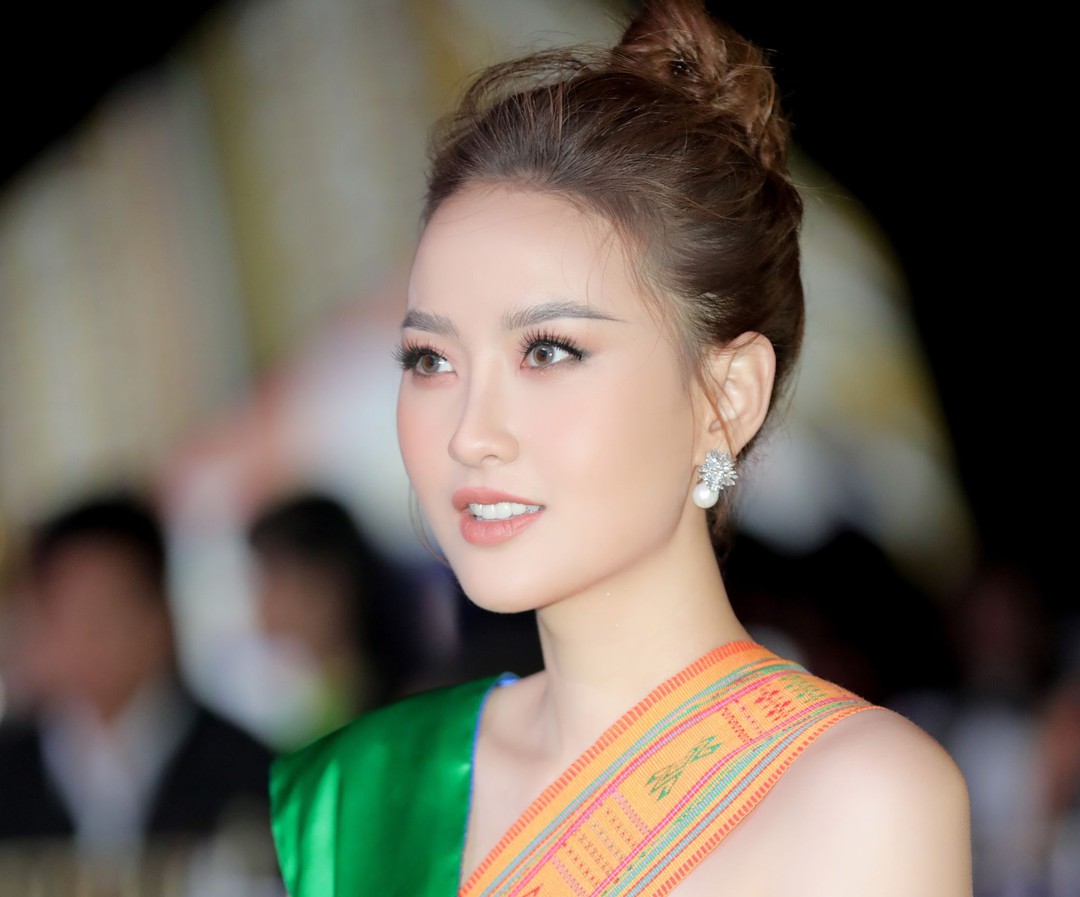 Hoa hậu Khánh Ngân và top 30 thí sinh Miss Tourism Vietnam rạng rỡ tại Lễ hội thổ cẩm
