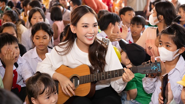 Hoa hậu Mai Phương mang dự án nhân ái vì trẻ em đến Miss World 2023 