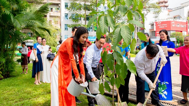 Hoa hậu Thanh Hà: Bảo vệ môi trường cũng là cách nâng cao chất lượng cuộc sống