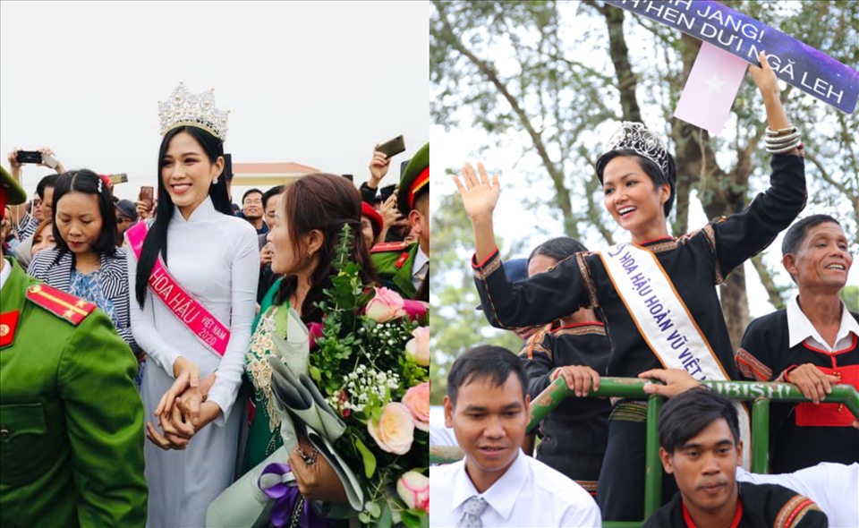 Hoa hậu Việt Nam Đỗ Thị Hà, H'hen Niê: 2 nhan nhắc được người quê yêu mến