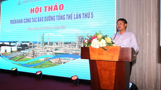 Hội thảo công tác chuẩn bị bảo dưỡng tổng thể lần thứ 5 Nhà máy lọc dầu Dung Quất 