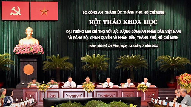 Hội thảo về Đại tướng Mai Chí Thọ - Vị Đại tướng đầu tiên của Công an Nhân dân