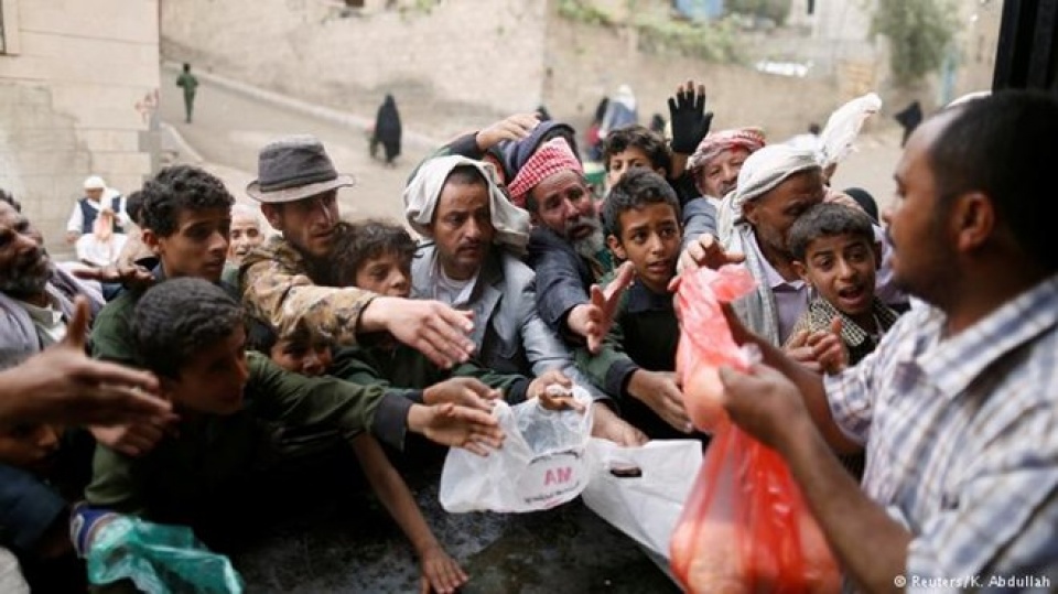 Hơn 20 triệu người Yemen cần trợ giúp nhân đạo