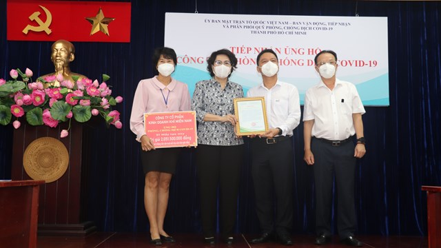 Hơn 3.000 tỷ đồng hỗ trợ trang thiết bị cho TP HCM phòng chống dịch Covid-19