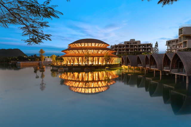 Hồn dân tộc trong ngôi Nhà tre lớn bậc nhất Đông Nam Á tại Vedana Resort - Ảnh 3. Hồn dân tộc trong ngôi Nhà tre lớn bậc nhất Đông Nam Á tại Vedana Resort - Ảnh 3.