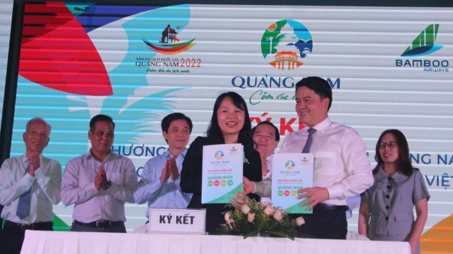 Họp báo chương trình kích cầu du lịch 'Quảng Nam - Cảm xúc mùa hè'