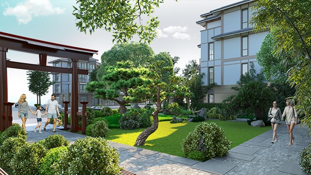 Imperia Grand Plaza Đức Hòa: Sức hút 'khó cưỡng' từ shophouse đậm chất Á Đông