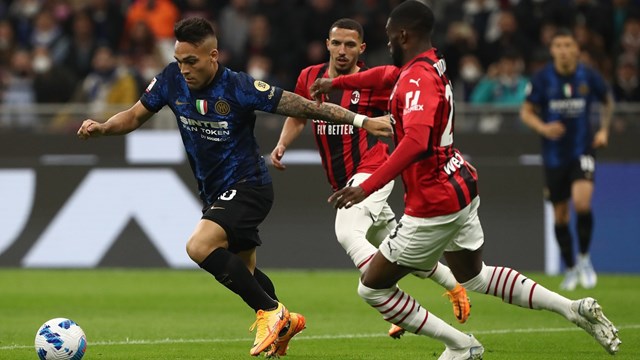 Inter vùi dập AC Milan với tỷ số 3-0 ở Coppa Italia