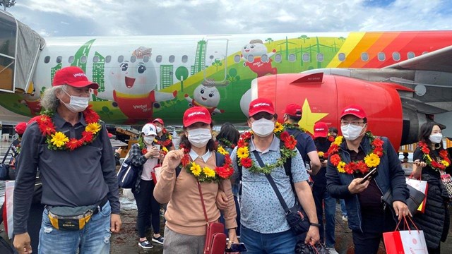 Khách du lịch quốc tế đến Việt Nam tăng