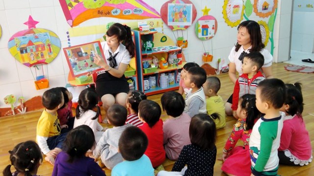 Không để giáo viên mầm non nghỉ việc