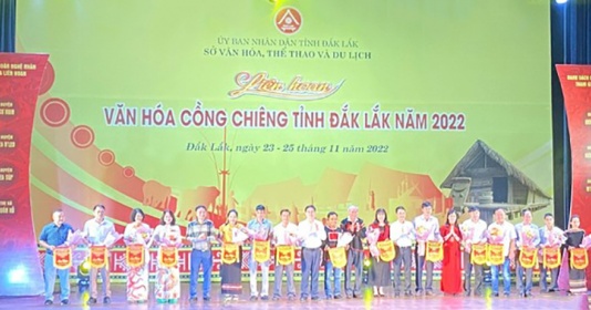 Khai mạc Liên hoan Văn hóa cồng chiêng Đắk Lắk năm 2022