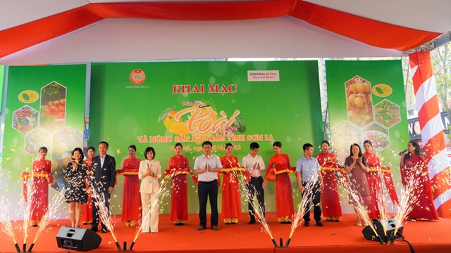 Khai mạc Tuần lễ xoài và nông sản an toàn tỉnh Sơn La tại Hà Nội