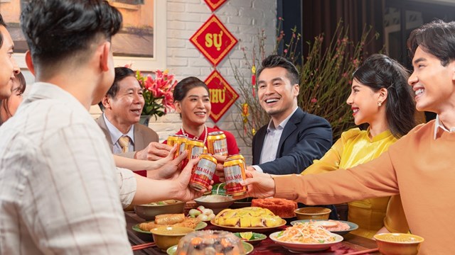 Khai xuân khởi sắc, đón Tết tài lộc khi thưởng thức Bia Hà Nội