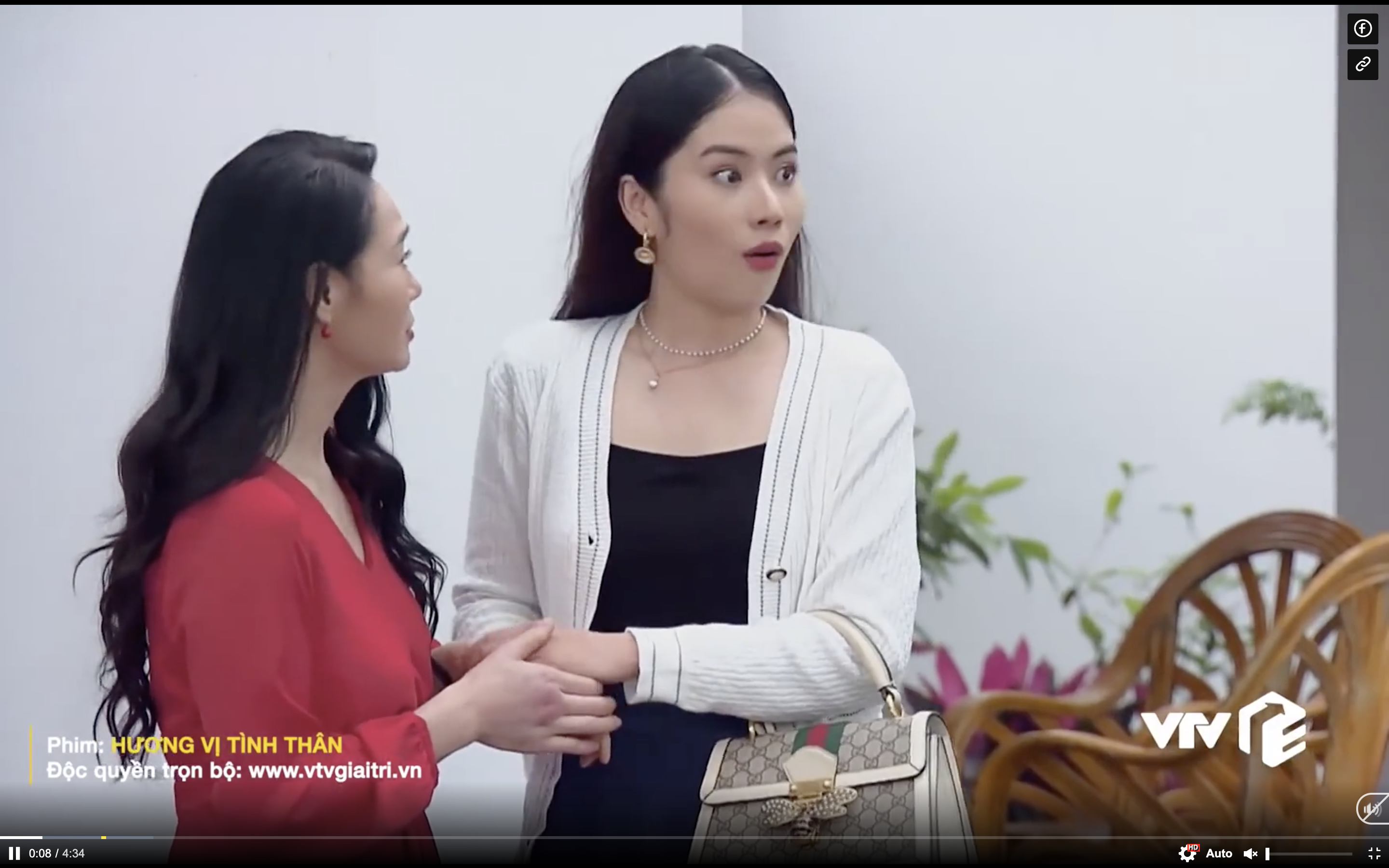 Nam Anh vào vai Kỳ Duyên trong “Hương vị tình thân“. Ảnh: CMH