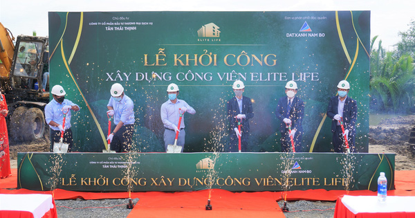 Khởi công xây dựng công viên quy mô lớn tại KDC Elite Life 