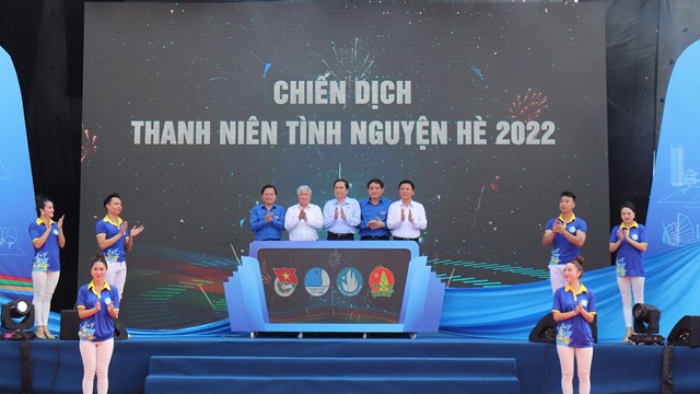 Khởi động chiến dịch Thanh niên tình nguyện hè 2022